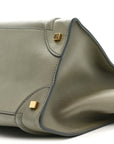 Smooth Calfskin Mini Luggage Almond