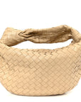 Nappa Intrecciato Teen Jodie Hobo Porridge