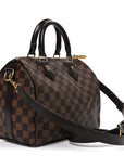 Damier Ebene Speedy Bandouliere 25