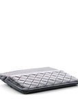 Nappa Intrecciato Card Holder Deep Blue