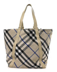 Jacquard Check Festival Tote Lichen