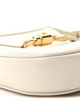 Boarded Dyana Lux Calfskin Mini Jackie 1961 Hobo Mystic White
