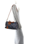 Calfskin Monogram Speedy P9 Bandouliere 30 Indigo