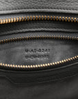Baby Drummed Calfskin Micro Luggage Kohl