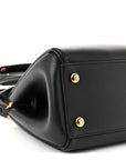 Supple Calfskin Small Madrid Bag Black
