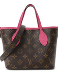 Monogram Neverfull Inside Out Bandouliere BB Rose Pondichery