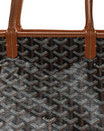 Goyardine Sac Hardy Pet Carrier PM Black Gold
