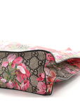 Soft GG Supreme Monogram Blooms Vertical Tote Beige Multicolor Dry Rose