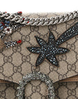 GG Supreme Monogram Shooting Star Embroidered Medium Dionysus Shoulder Bag Beige