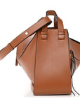 Calfskin Medium Hammock Shoulder Bag Tan