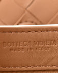 Nappa Intrecciato Small Andiamo Shoulder Bag Biscuit