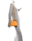 Taurillon Mini Capucines Sunbeam Yellow