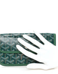 Goyardine Pouch Green