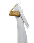 Calfskin The Pouch Chain Teak