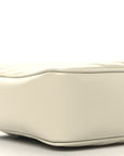 Calfskin Matelasse Monogram Lou Camera Bag Crema Soft