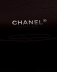 Lambskin Quilted Jumbo Double Flap Black