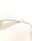 Nappa Intreccio Padded Top Handle Shoulder Bag White