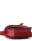 Box Calfskin Small Classic Box Flap Bag Red