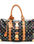 Monogram Multicolor Keepall 45 Black