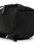 Nylon Vela Mini Cinch Backpack Black