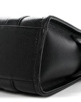 Grained Calfskin Small The Tote Bag Black