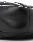 Calfskin Quilted Small Lola Camera Bag Black
