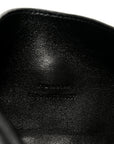 Lambskin Chevron Quilted Large Loulou Black