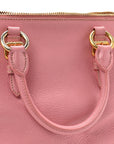 Goatskin Madras Bauletto Peonia