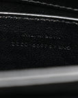 Calfskin Y Quilted Monogram Small Loulou Chain Satchel Black