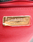Lambskin Quilted Large CHNL 19 Flap Black
