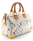 Monogram Multicolor Speedy 30 White