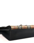 Derby Calfskin Vintage Check Small Macken Crossbody Bag Black