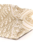 Oblique Medium Book Tote Gold Multicolor