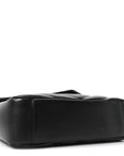 Lambskin Chevron Quilted Medium Loulou Black