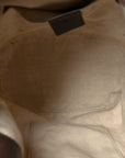 GG Supreme Monogram Neo Vintage Drawstring Bucket Backpack Beige New Acero Crop