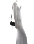 Agneau Arena Le Cagole Mini Purse With Chain Black