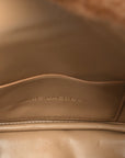Faux Fur Calfskin Mini The Teddy J Marc Shoulder Bag Camel