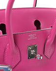 Swift Birkin 25 Rose Pourpre