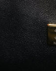 Aged Calfskin Chevron Quilted 2.55 Reissue Mini Flap Black