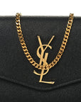 Grain de Poudre Uptown Chain Wallet Black
