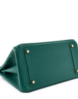 Epsom Birkin 30 Malachite