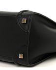 Smooth Calfskin Micro Luggage Black