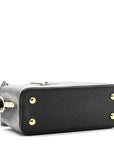 Taurillon Mini Capucines Black