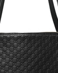 Soft MicroGCCIssima Medium Bree Shoulder Bag Black