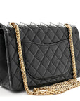 Aged Calfskin Lucky Charms 2.55 Reissue 225 Flap Black