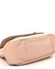 Vitello Daino Shoulder Bag Sabbia