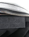 Agneau Giant 21 Rose Gold Hardware Day Hobo Black