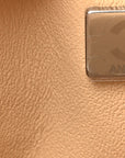 Caviar Quilted Small Double Flap Beige