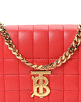 Lambskin Quilted Mini Lola Bag Bright Red