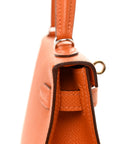 Epsom Mini Kelly Sellier 20 Orange